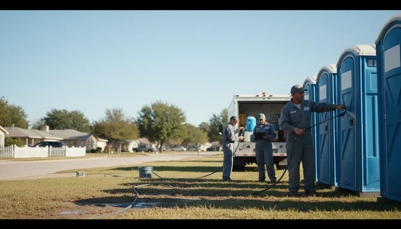 Long-Term Portable Toilet Rental in Abilene, TX near me